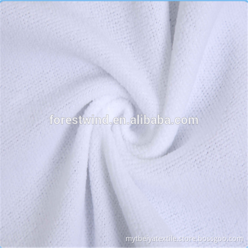 Factory Directly Wholesale Thickened Microfiber White Kitchen Towel